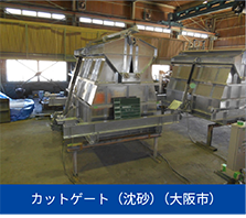 カットゲート（沈砂）（大阪市）